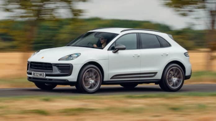 All-electric Porsche Macan Spotted