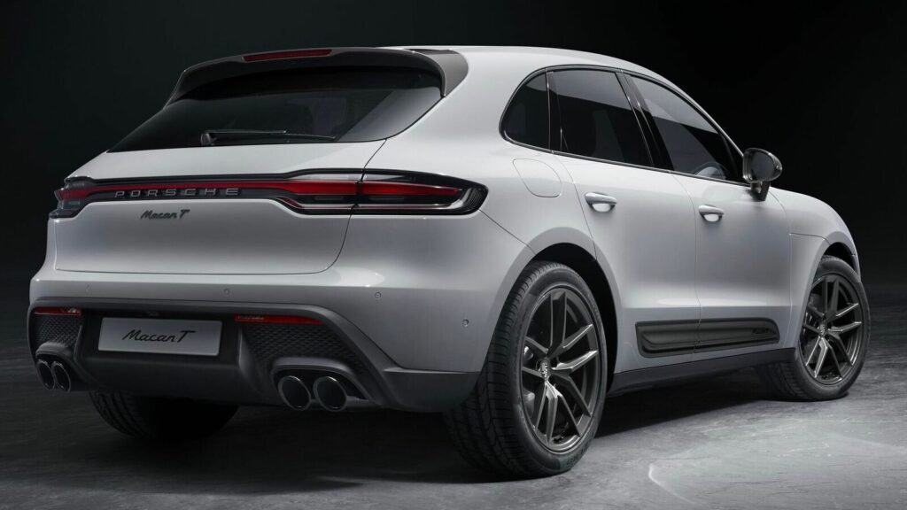 All-electric Porsche Macan Spotted
