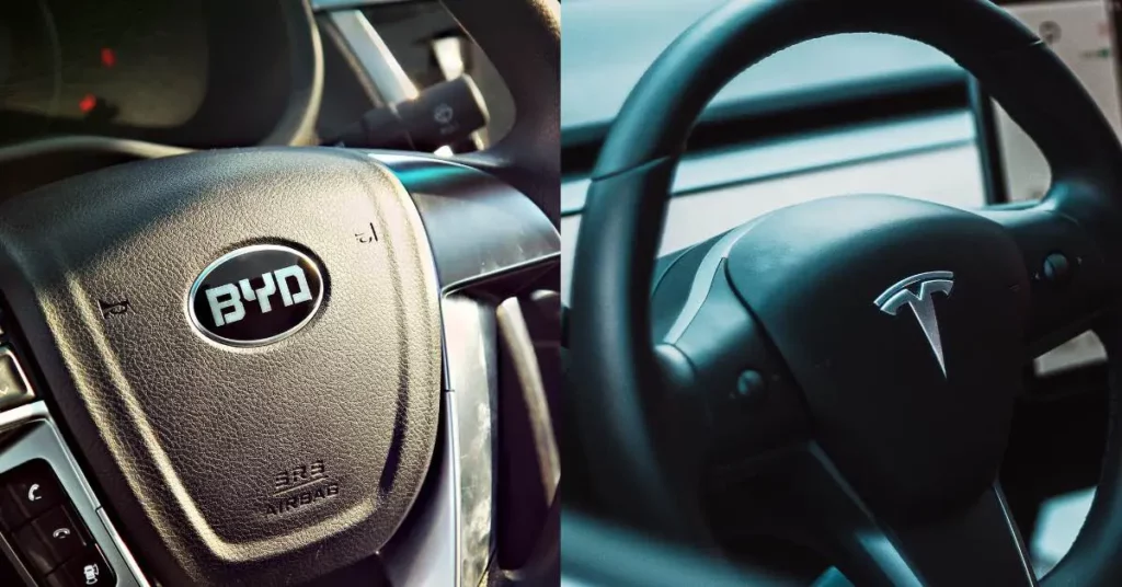 BYD sales up 03 BYD and Tesla Lead the World in EV Sales 2023