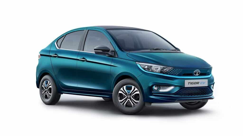 tigor ev facelift exterior right front three quarter 5 Waiting Period for Mass Market Electric Cars of Up to 3 Weeks