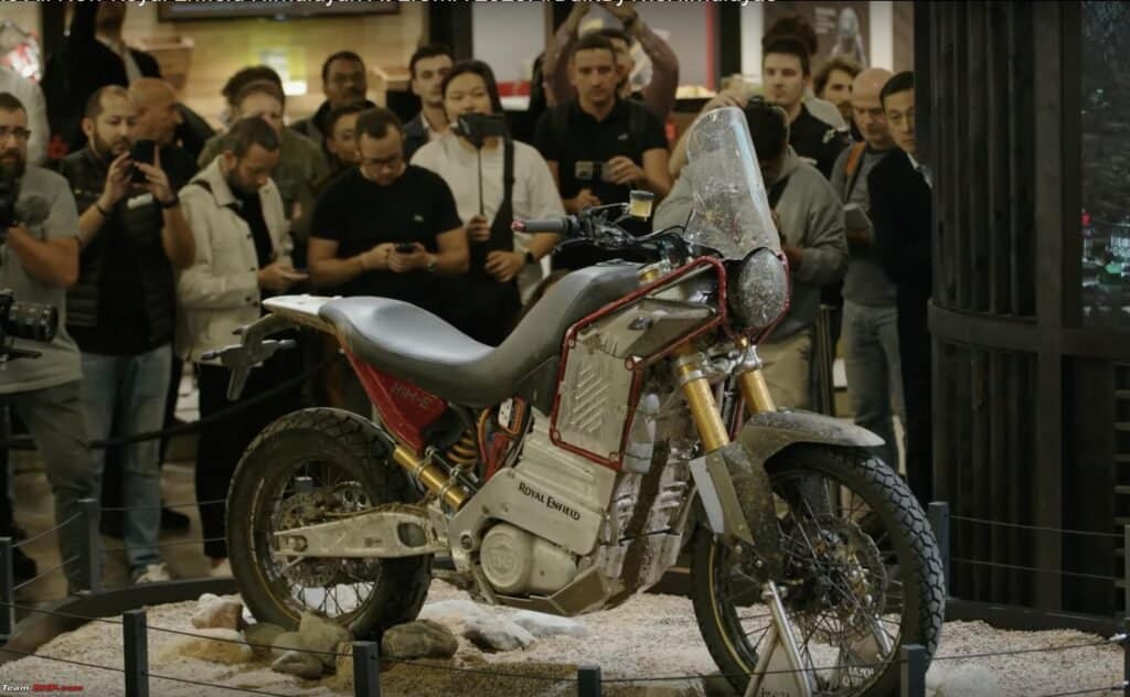 Royal Enfield Himalayan electric bike