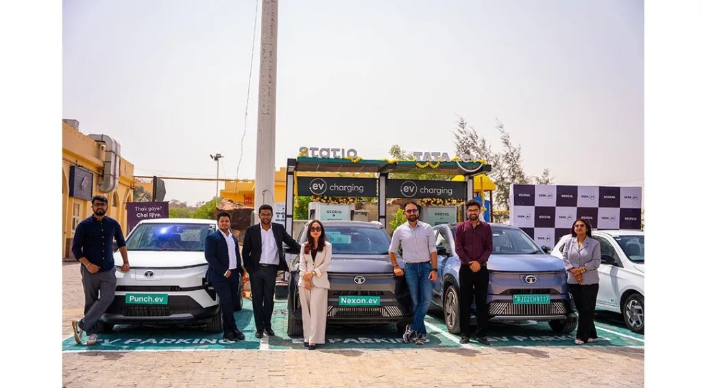 image 1 tata ev and statiq megacharger 1 low TATA.ev Launches Ultra-Fast EV MegaChargers