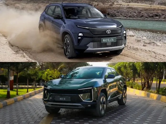 Mahindra BE 6 vs Tata Harrier EV: Detailed Comparison in 2025