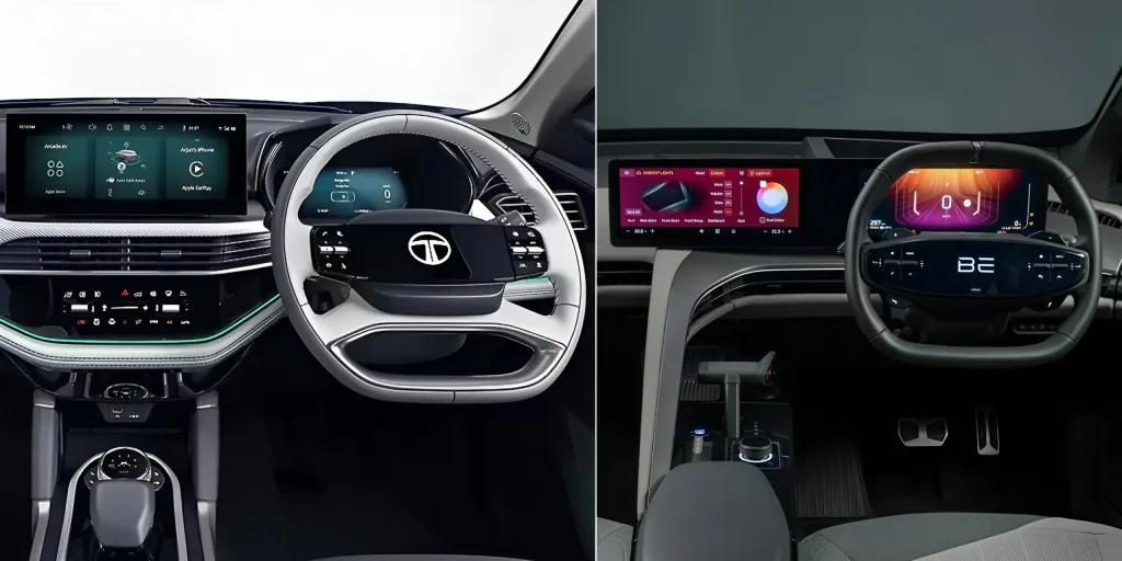Mahindra BE 6 vs Tata Harrier EV: Detailed Comparison in 2025