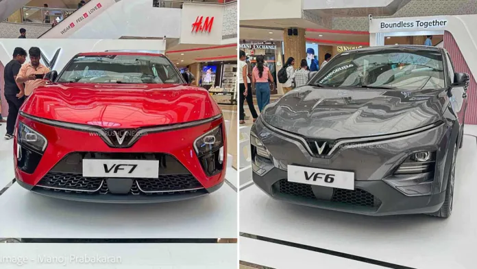 VinFast VF6 & VF7 Make Chennai Debut: Vietnam's Tesla Challenger Arrives in India